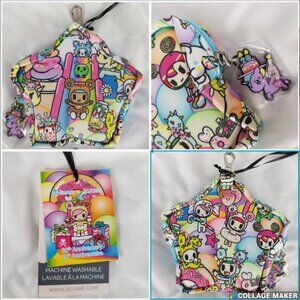 JuJuBe Tokidoki 20th Star Mini Bag Clip Accessory Toki Anniversary Donutini